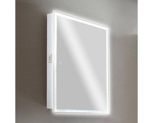 Зеркало-шкаф Silver Mirrors Киото Flip 53,4x74,8 с подсветкой