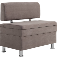 Кухонный диван Norta Hippo 80x49x77 см велюр vivaldi 5