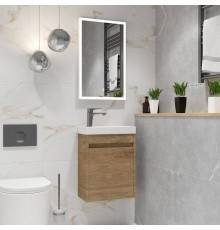 Мебель для ванной комнаты Art Max Family-M 50 подвесная, harbor golden, с дверцей