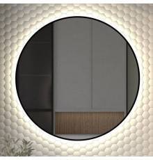 Зеркало круглое Defesto Aura DF 2986 90x90, с нейтральной подсветкой