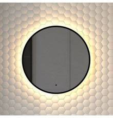 Зеркало круглое Defesto Aura DF 2992R 50x50, с теплой подсветкой