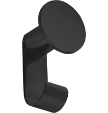 Крючок Inda One AV120BNE двойной, черный матовый