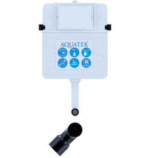 Смывной бачок скрытого монтажа AQUATEK INS-0000019 механика