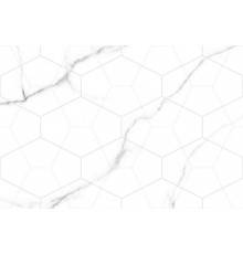 Декор Global Tile Vega V9VG3205TG глянцевый 40x27 белый, геометрия