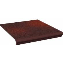 Ступени Ceramika Paradyz Cloud Brown Duro матовые, морозостойкие с капиносом