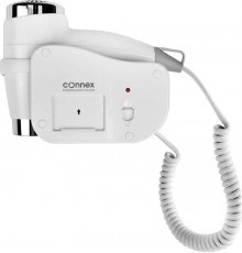 Фен для волос Connex Klassisch CONNEX WT-1600W1 c розеткой для бритвы