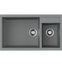 Мойка кухонная Omoikiri Tedori 86-2-LB-GR leningrad grey