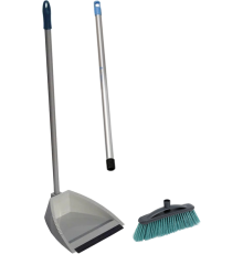 Комплект  Щетка Vileda-professional Эко жесткая 519227 + Ручка Vileda-professional Контракт 100840 138 см + Совок Vileda-professional с длинной ручкой