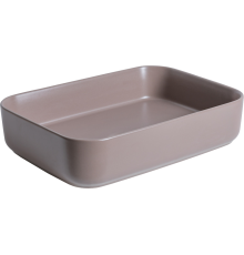 Раковина Allen Brau Fantasy Quad 50x36, коричневая