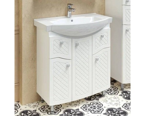 Тумба под раковину Runo Милано 75