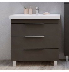 Тумба под раковину 1MarKa Gaula 60Н black