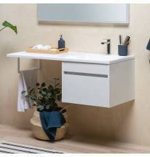 Тумба с раковиной Aquanet Токио 68 1 ящик R