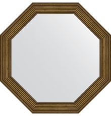 Зеркало Evoform Octagon BY 3661 49х49 сухой тростник