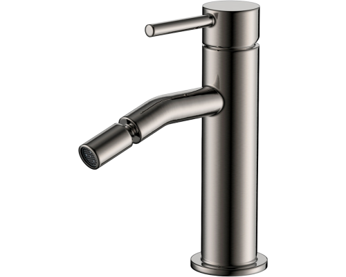Смеситель для биде AQUAme Siena AQM6216GM оружейная сталь