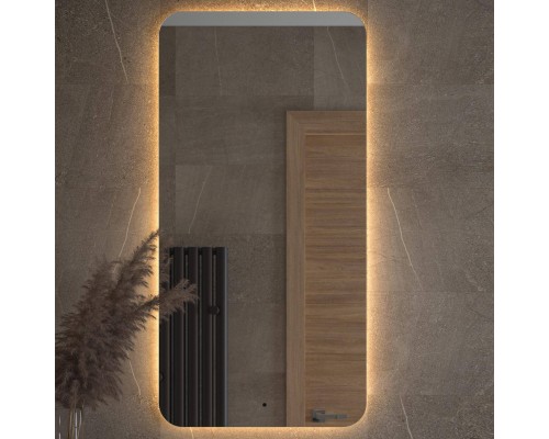 Зеркало Defesto Opti DF 2818R 60х120 с LED-подсветкой, 3000К, инфракрасный выключатель Зеркало Defesto Opti DF 2818R 60х120 с LED-подсветкой, 3000К, инфракрасный выключатель