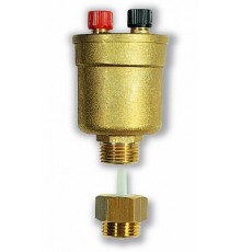 Воздухоотводчик автоматический поплавковый Watts DUOVENT MVD10.R 3/8 , с запорным клапаном, 115°C, 12 бар. 10004960