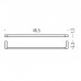 Colombo MiniQ Полотенцедержатель 46,5см, цвет: хром. B5010.CR