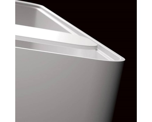 Gruppo Treesse Cross Ванна отдельностоящая 160х73х60 см., с сливом-переливом и сифоном, Solid Surface, цвет: белый матовый. V396BO Gruppo Treesse Cross Ванна отдельностоящая 160х73х60 см., с сливом-переливом и сифоном, Solid Surface, цвет: белый матовый. V396BO