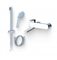 Душевой комплект Смеситель Ravak Chrome CR 022.00/150 + Гарнитур 902.00