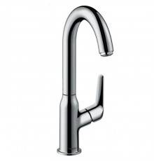 Hansgrohe Novus Однорычажный смеситель для раковины 240 с поворотным изливом (120ordm;), с донным клапаном, хром. 71126000