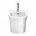 Duravit White Tulip Биде подвесное 37x54 cм, с переливом, с 1 отв., цвет: белый. 2293150000
