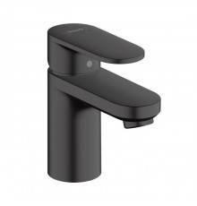 Hansgrohe Vernis Blend Смеситель для раковины, излив 70 мм, с донным клапаном, цвет: матовый черный . 71550670