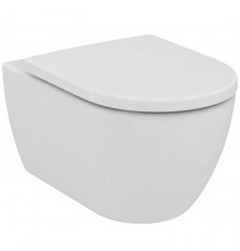 Ideal Standard Ellisse Унитаз подвесной, безободковый, с сиденьем, цвет: белый. T569201