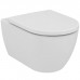 Ideal Standard Ellisse Унитаз подвесной, безободковый, с сиденьем, цвет: белый. T569201