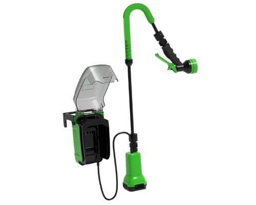 Насос аккумуляторный для полива из бочки Greenworks 24V, без АКБ и ЗУ Насос аккумуляторный для полива из бочки Greenworks 24V, без АКБ и ЗУ