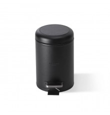 Decor Walther Brownie SSP Дозатор для мыла, имитация кожи, цвет: черный. 0937260