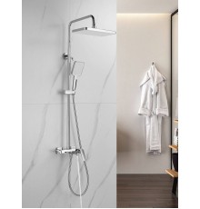 Душевая система и смесителем Shevanik S4226, хром