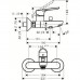 Hansgrohe Logis E смеситель для ванны, цвет: хром. 71403000