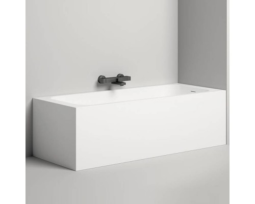 Salini Orlanda Plus Встраиваемая ванна 190х100х60cм, прямоуг. чаша, S-Sense, цвет: белый глянцевый. 102014G,  23101H
