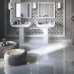 Kerama Marazzi Pompei Пьедестал для раковины, цвет: белый глянцевый. PO.col.01