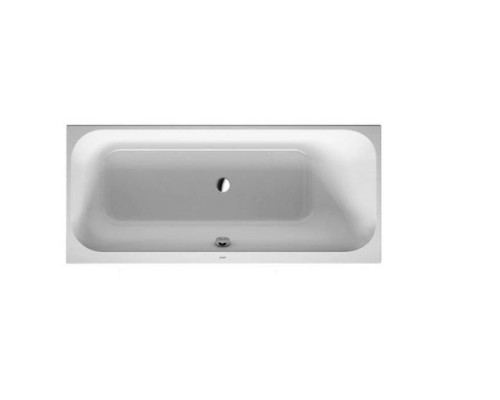 Duravit Happy D.2 Ванна акриловая  170х75x48см, прямоугольная .встраиваемая  версия , с наклоном для  спины справа, цвет: белый. 7912210000001000,  700313000000000