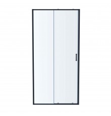 Душевая дверь в нишу AQUATEK AQ ARI RA 12020GM 120х200 см, профиль оружейная сталь, стекло прозрачное