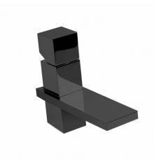 Bossini Cube Смеситель для раковины, на 1 отв., c заглушкой 1rdquo;1/4, цвет: черный матовый  . Z004301.073