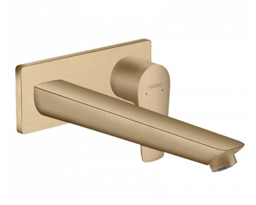 HG 71 734 140 Talis E Смеситель для раковины 225 мм, настенный (внешняя монтажная часть)