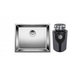 Комплект Мойка Blanco Andano 500-IF + Измельчитель KUCHENSTERN Muhle 353MU35