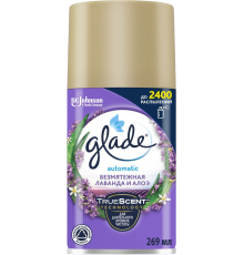 Освежитель воздуха Glade запасной балон, безмятежная лаванда и алоэ