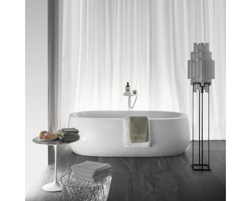 Laufen Alessi One Ванна 183x87x46см, отдельностоящая, овальная, с слив-переливом, сист. подъема, материал: композит, цвет: белый. 2.4597.2.000.000.1 Laufen Alessi One Ванна 183x87x46см, отдельностоящая, овальная, с слив-переливом, сист. подъема, материал: композит, цвет: белый. 2.4597.2.000.000.1