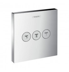 HG 15 764 000 ShowerSelect Вентиль для 3х потребителей (внешняя монтажная часть)