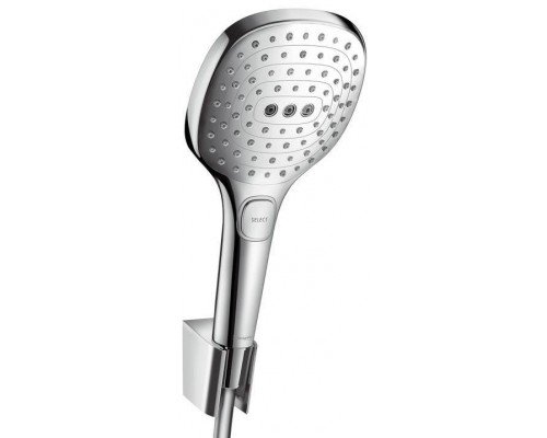 HG 26 720 000 Raindance Select E Душевой набор Ø120 мм, 3 режима, шланг 1600 мм, 15 л/мин 26720000