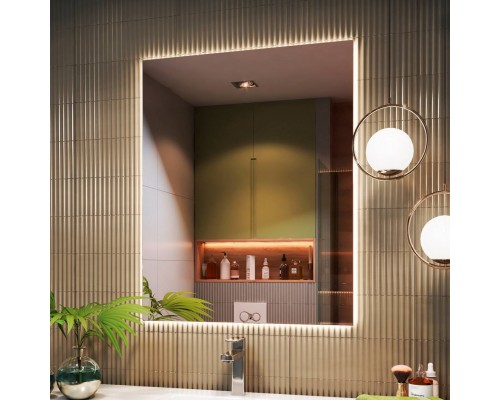 Зеркало Vigo Quadro Comfort 80 с подсветкой