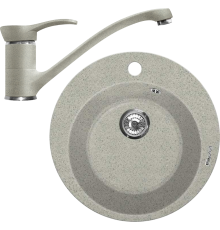 Комплект Мойка Lava R1 scandic + Смеситель SG04 SCA scandic