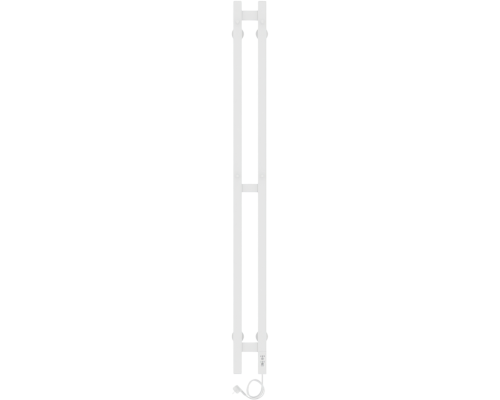 Полотенцесушитель электрический Laris Прайм Дуэт ЧК 80/1200 белый, R