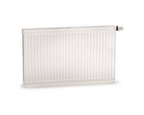Радиатор панельный, Kermi, therm-x2 Profil-V, профильный, FTV 22, глубина, мм-100, высота, мм-300, длина, мм-400, X2 Inside, тип подключения-R, нижнее справа, с термостатическим вентилем, рабочее давление, бар-10, цвет-RAL 9016 (белый)