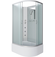 Душевая кабина Niagara Classic NG-2310-14LBKG 120х80 см, без крыши, с гидромассажем