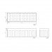Decor Walther DW 355 Бокс универсальный 30.5x9.5x9.5см, настольный, цвет: хром. 0612400