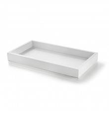 3SC Bemood White Поднос 27.5х15х4см., настольный, цвет: белый. BEMW66A